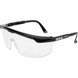 Okulary ochronne bezbarwne regulowane zauszniki