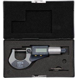 Mikrometr elektroniczny 0-25mm z wyświetlaczem cyfrowym