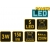 ZESTAW LAMP ROWEROWYCH: PRZEDNIA 3W CREE LED + TYLNA 5 LED