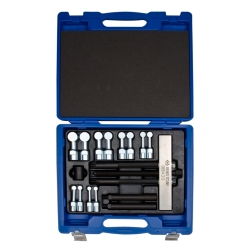 Uniwersalny ściągacz do łożysk 15mm, 17.4mm, 20mm, 25.2mm, 30mm, 36.4mm, WALIZKA