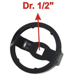 Klucz do filtra oleju 1/2" 66mm RENAULT