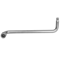 Pokrętło trzpieniowe do korka oleju TYP L 90° 230mm z nasadką 8-kąt. 8mm, kwadrat dwustronny 10mm