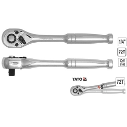 Grzechotka chrom 1/4'' 126mm
