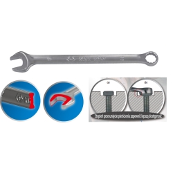 Klucz płasko-oczkowy extra długi 11mm długość 186mm