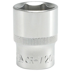 Nasadka 6-kątna, krótka 20mm 1/2"