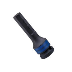 Nasadka udarowa 1/2'' z końcówką HEX H10 długość 80mm