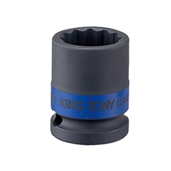 Nasadka udarowa krótka 1/2'' 30mm x 44mm, 12-kąt.