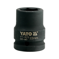 Nasadka udarowa krótka 22mm 3/4" 6-kąt.