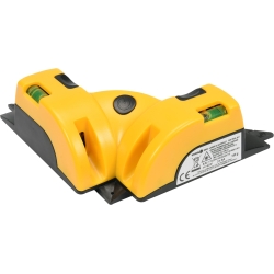 Laser glazurniczy kątowy, liniowy z dwiema liniami 90°