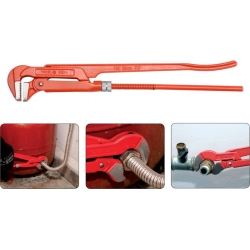 Klucz nastawny do rur 1.5", 90°