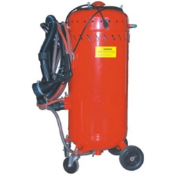 Piaskarka syfonowa bezpyłowa 105L z odkurzaczem 1200W