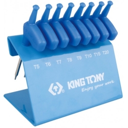 Imbusy z uchwytem "L" TORX T5-T20 8szt. STOJAK