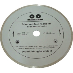 Tarcza diamentowa pełna 180mm