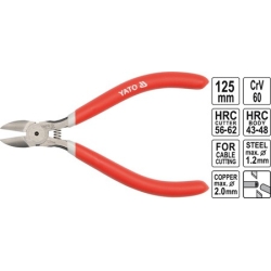 Szczypce tnące boczne do kabli 125mm