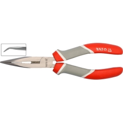 Szczypce wydłużone wygięte 160 mm