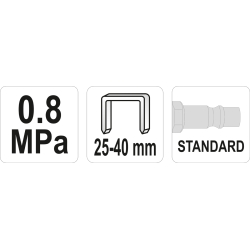 ZSZYWACZ PNEUMATYCZNY NA ZSZYWKI 25-40MM*5,7 MM