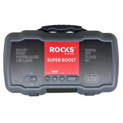 Rooks Super Boost – mocny starter 12V 2000A z kompresorem 10 bar i przenośnym zasilaniem 55,5 Wh