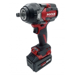 Klucz udarowy akumulatorowy 20V AQ-ONE 1/2" 1200 Nm – zestaw: akumulator 4Ah, ładowarka, walizka