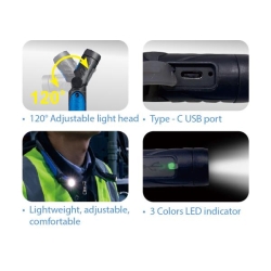 WIELOFUNKCYJNA LATARKA ELASTYCZNA 3,5W 350LM