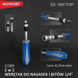 WKRĘTAK DO NASADEK I BITÓW 1/4" 150mm