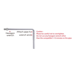 ZESTAW IMBUSÓW Z PRZEDŁUŻKĄ 10 szt. 1123 - TORX EXTRA DŁUGIE T10 - T50