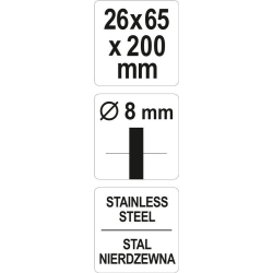 SZCZOTKA DRUCIANA CYLINDRYCZNA 26MM