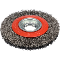 SZCZOTKA TARCZOWA 150MM ⌀32MM INOX DO SZLIFIERKI STOŁOWEJ