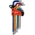 ZESTAW KLUCZY TORX TAMPERPROOF T10-T50 9SZT.