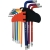 ZESTAW KLUCZY TORX TAMPERPROOF T10-T50 9SZT.