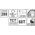 TARCZA WIDIOWA TARCZOWA DO ALUMINIUM 200X60TX30MM