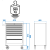 WÓZEK WARSZTATOWY 7 SZUFLAD (BEZ NARZĘDZI) - CZERWONY, PROWADNICE ŁOŻYSKOWANE